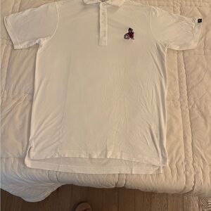 Peach State Pride men’s White Polo Shirt